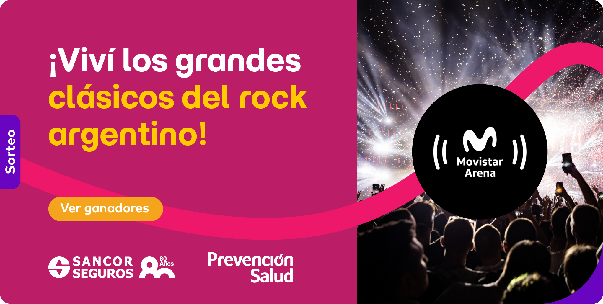 Ganá tu lugar en el Movistar Arena ¡Sentí en vivo los himnos del rock nacional!